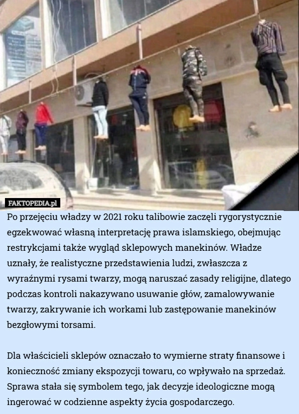 
    Po przejęciu władzy w 2021 roku talibowie zaczęli rygorystycznie egzekwować