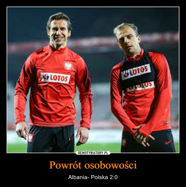 
    Powrót osobowości