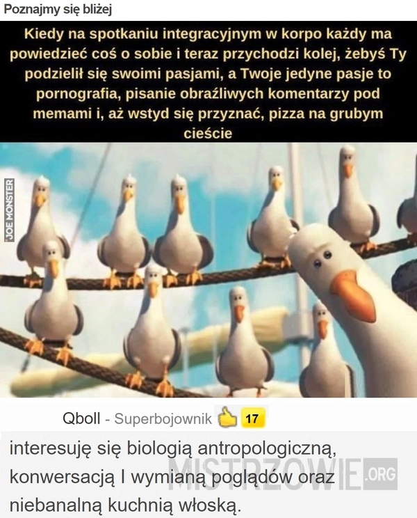 
    Poznajmy się bliżej