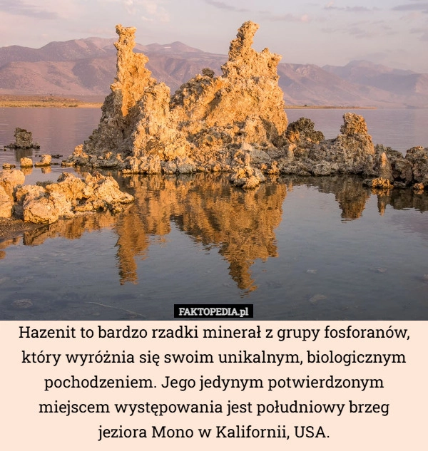 
    Hazenit to bardzo rzadki minerał z grupy fosforanów, który wyróżnia się
