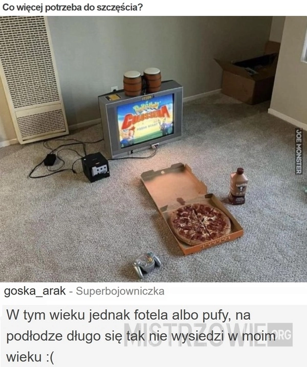 
    Co więcej potrzeba do szczęścia?
