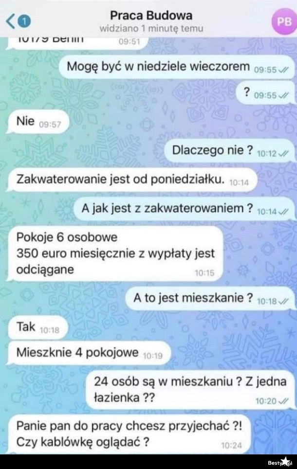 
    Mieszkanie pracownicze 