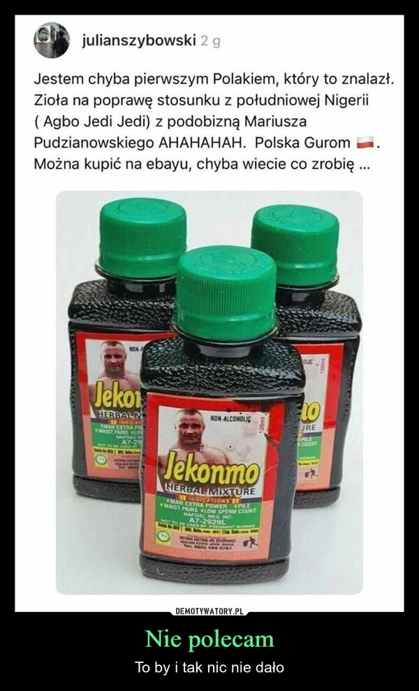
    Nie polecam