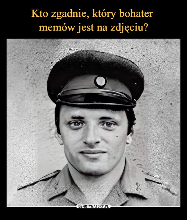 
    Kto zgadnie, który bohater 
memów jest na zdjęciu?