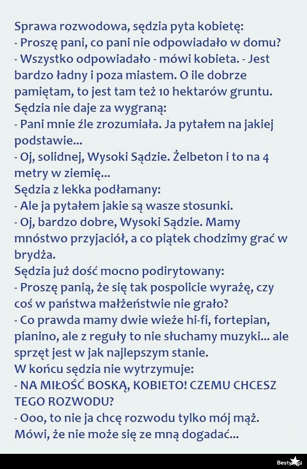 
    Sprawa rozwodowa 