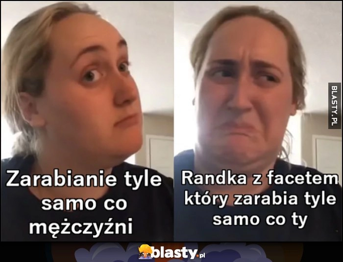 
    Zarabianie tyle samo co mężczyźni ok vs randka z facetem co zarabia tyle samo co ty nie chce