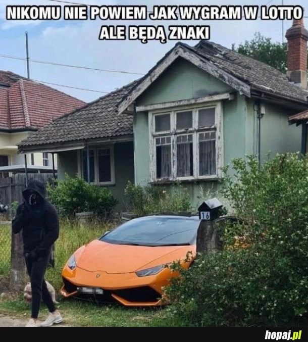 
    Po co nowy dom, mam już dom