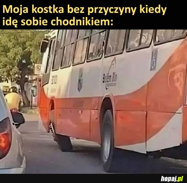 
    Moja kostka mnie sabotażuje