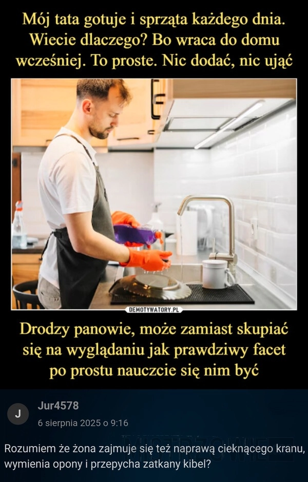 
    Prawdziwy facet