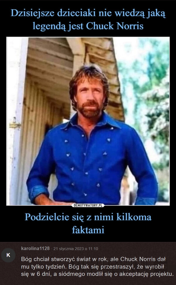 
    Chuck Norris