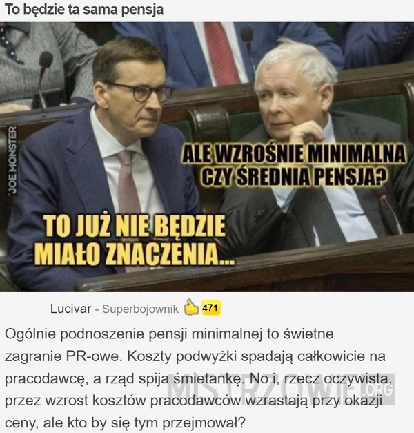 
    To będzie ta sama pensja