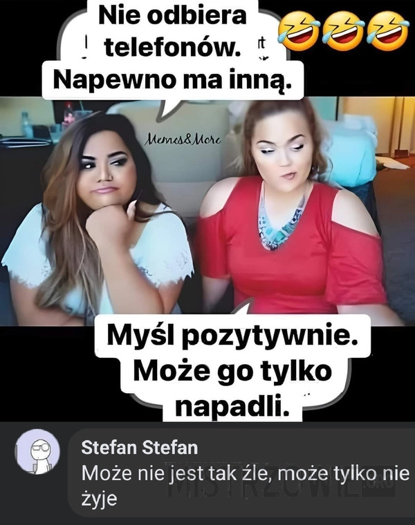 
    Napewno ma inną