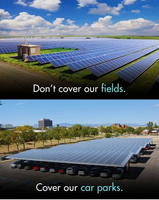 
    We can have functional solar panels in our cities or immigrants - we cannot have both.