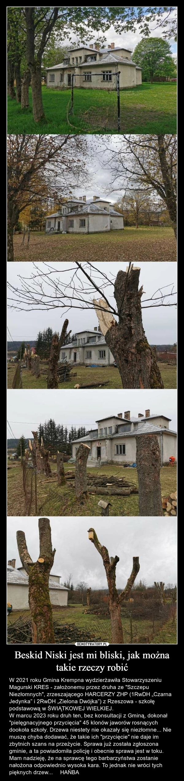 
    Beskid Niski jest mi bliski, jak można takie rzeczy robić