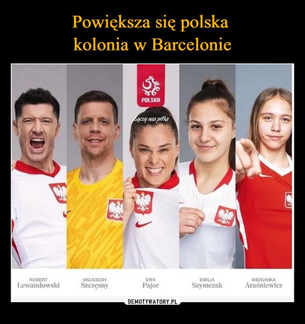 
    Powiększa się polska 
kolonia w Barcelonie