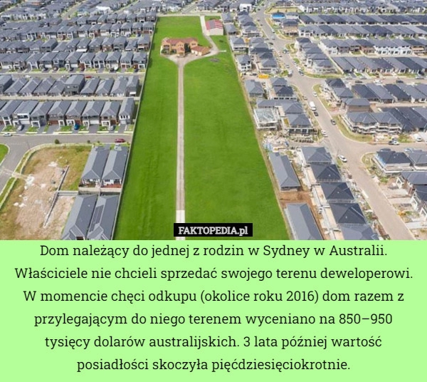 
    Dom należący do jednej z rodzin w Sydney w Australii. Właściciele nie chcieli