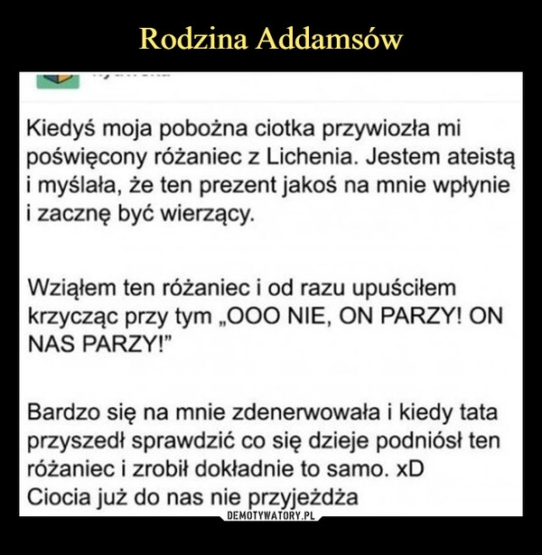 
    Rodzina Addamsów