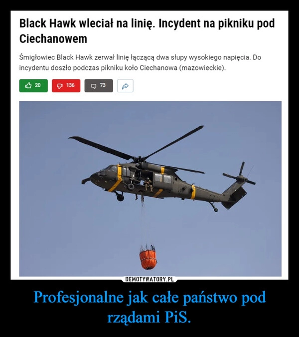 
    Profesjonalne jak całe państwo pod rządami PiS.