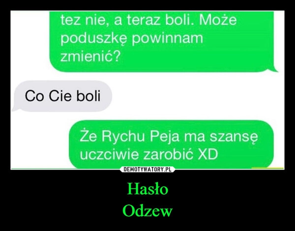 
    Hasło
Odzew