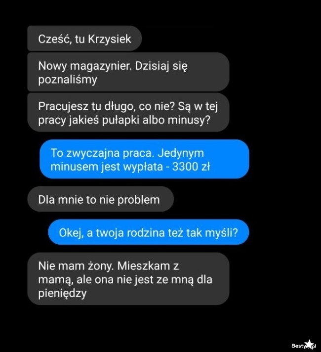 
    Plusy i minusy w nowej pracy 