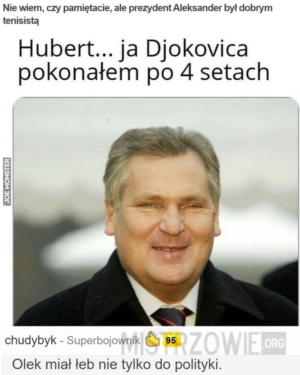 
    Nie wiem, czy pamiętacie, ale...