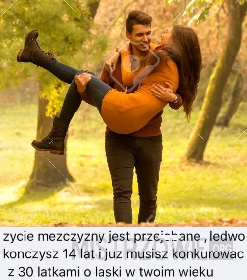 
    Życie mężczyzny