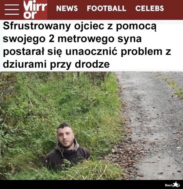 
    Problem z dziurami przy drodze 