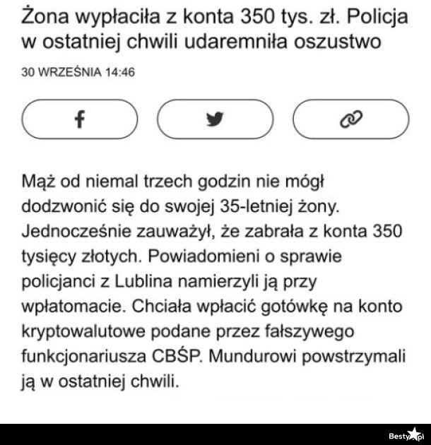 
    A ludzie dalej dają się nabierać 