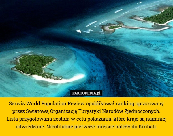 
    Serwis World Population Review opublikował ranking opracowany przez Światową