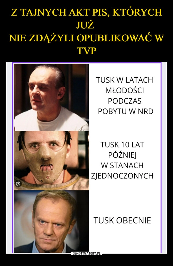 
    Z TAJNYCH AKT PIS, KTÓRYCH JUŻ 
NIE ZDĄŻYLI OPUBLIKOWAĆ W TVP