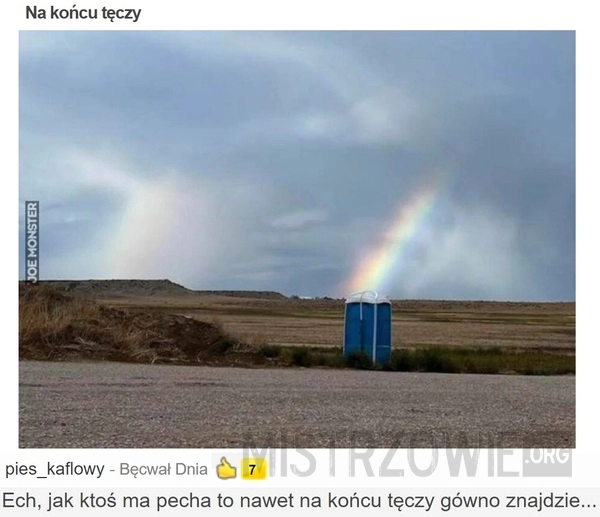 
    Na końcu tęczy