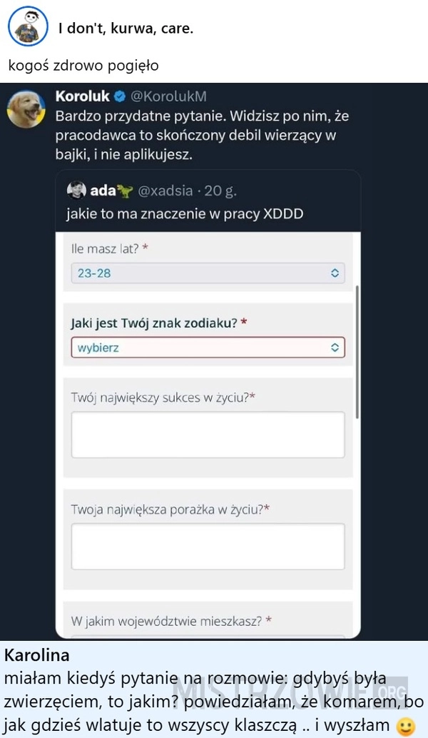
    Pytanie