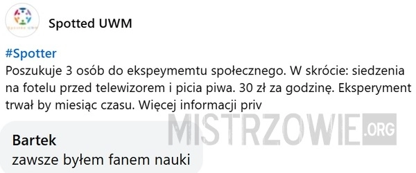 
    Eksperyment