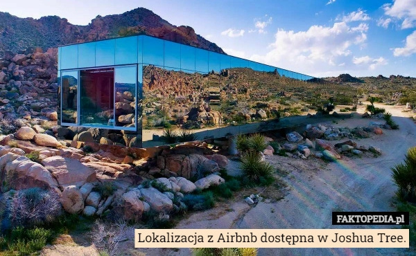 
    Lokalizacja z Airbnb dostępna w Joshua Tree.