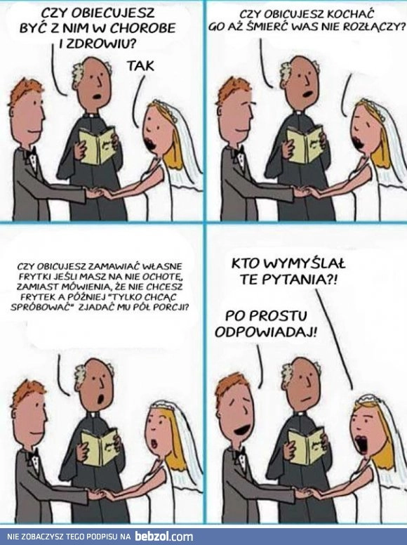 
    Tak powinna brzmieć przysięga