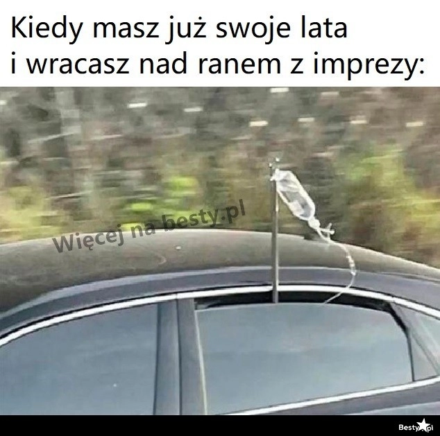 
    Powrót z imprezy 