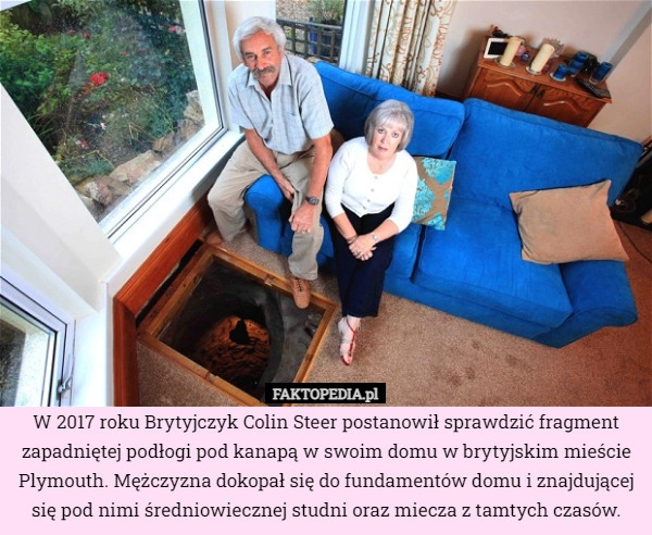 
    
			W 2017 roku Brytyjczyk Colin Steer postanowił sprawdzić fragment zapadniętej					