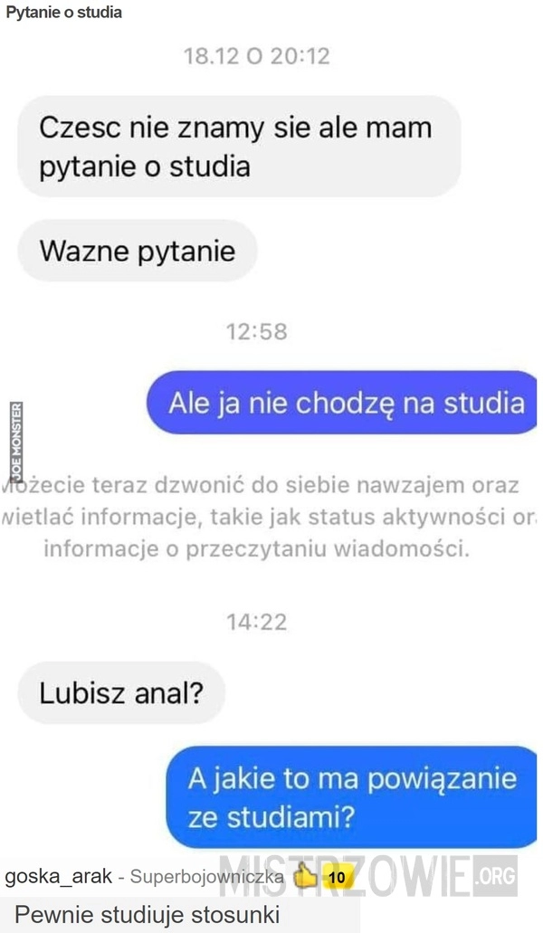 
    
			Pytanie o studia					