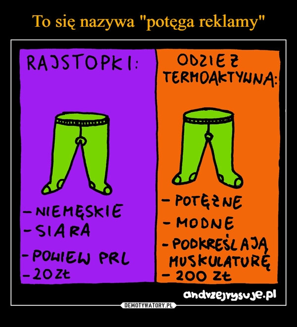 
    To się nazywa "potęga reklamy"