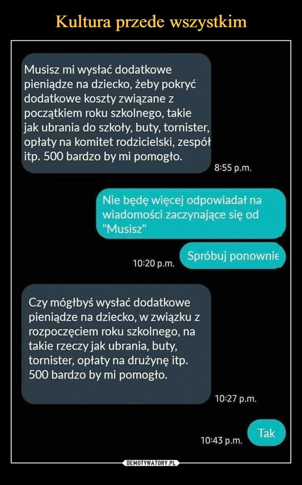 
    Kultura przede wszystkim