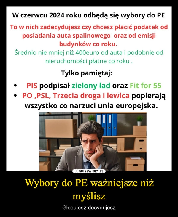 
    Wybory do PE ważniejsze niż myślisz