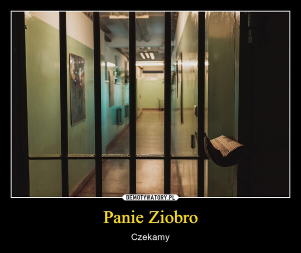 
    Panie Ziobro