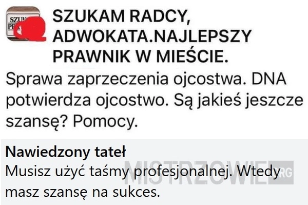 
    Zaprzeczenie ojcostwa