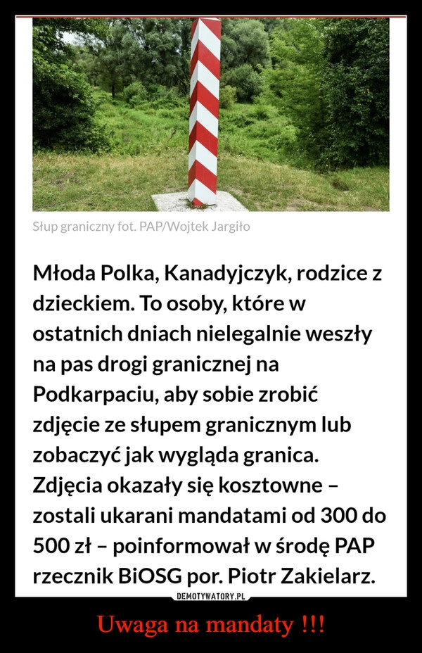 
    Uwaga na mandaty !!!