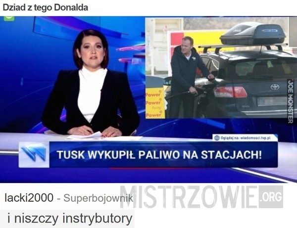 
    Dziad z tego Donalda