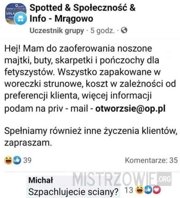 
    Szpachlujecie ściany