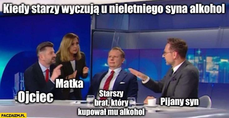 
    Waldemar Buda kiedy starzy wyczują u nieletniego syna alkohol