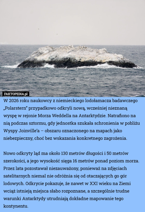 
    W 2026 roku naukowcy z niemieckiego lodołamacza badawczego „Polarstern”