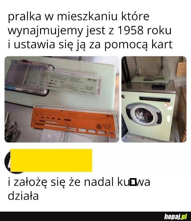
    Stara pralka
