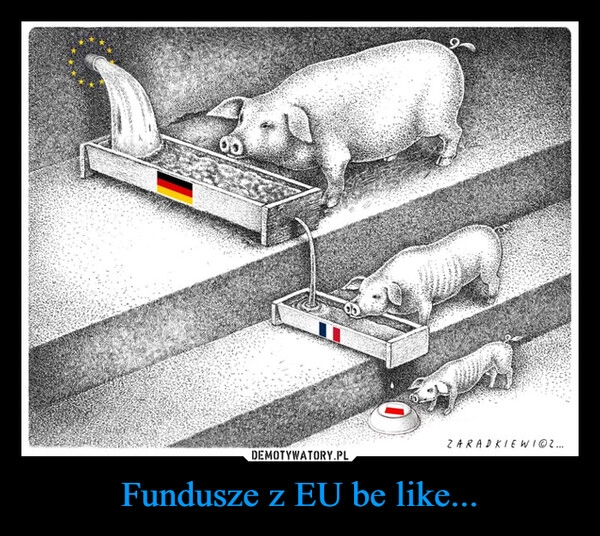 
    Fundusze z EU be like...